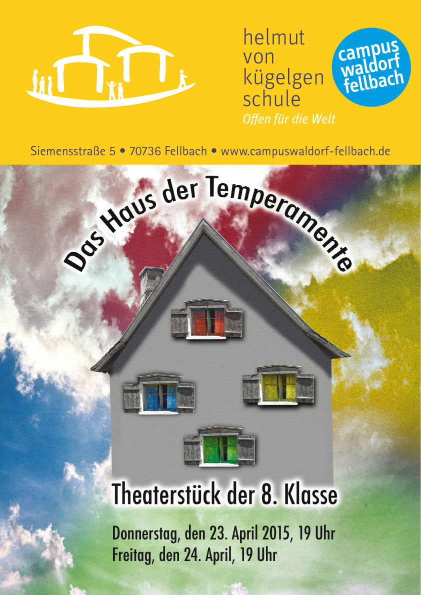 Plakat Haus der Temperamente